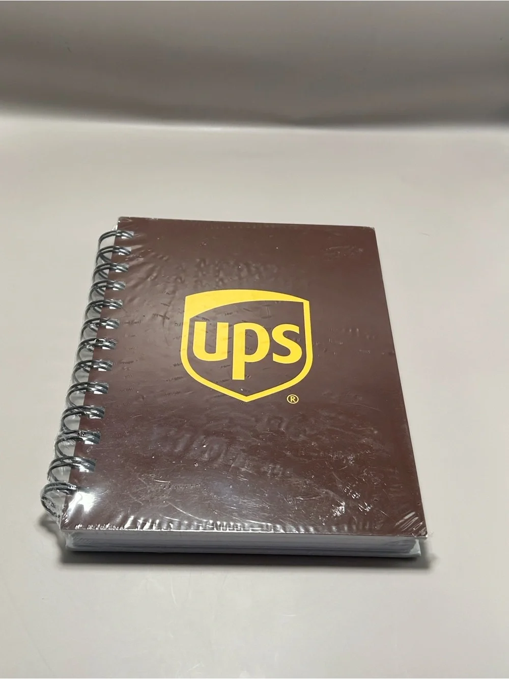 UPS Branded Brown Spiral Notebook